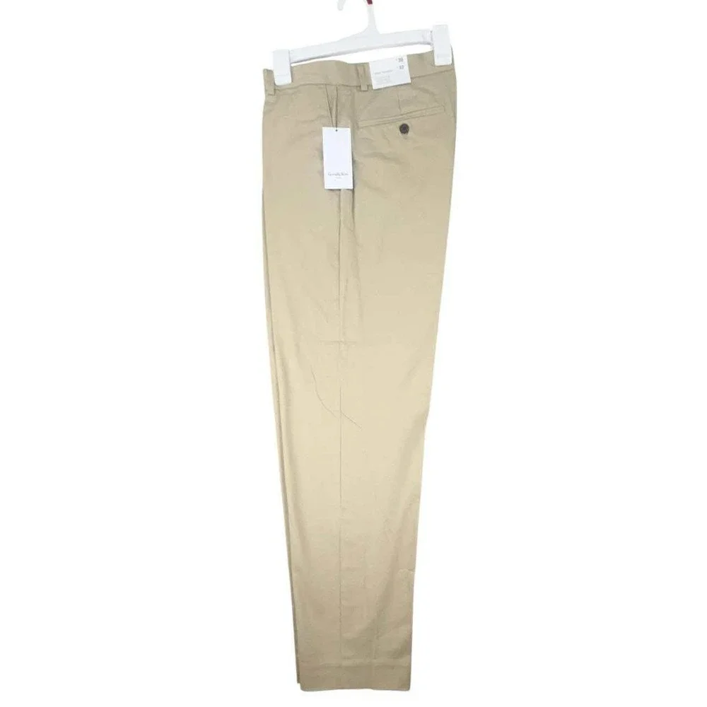 Goodfellow‎ & Co Slim Trousers Mens 30x32 Beige Dress Pants Stretch Comfort NWT - Picture 2 of 13